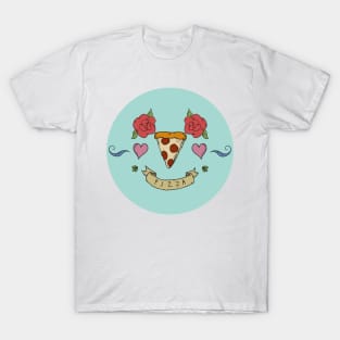 Pizza Pizza - Sticker T-Shirt